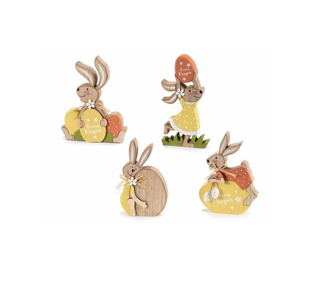 Wooden Easter Bunnies