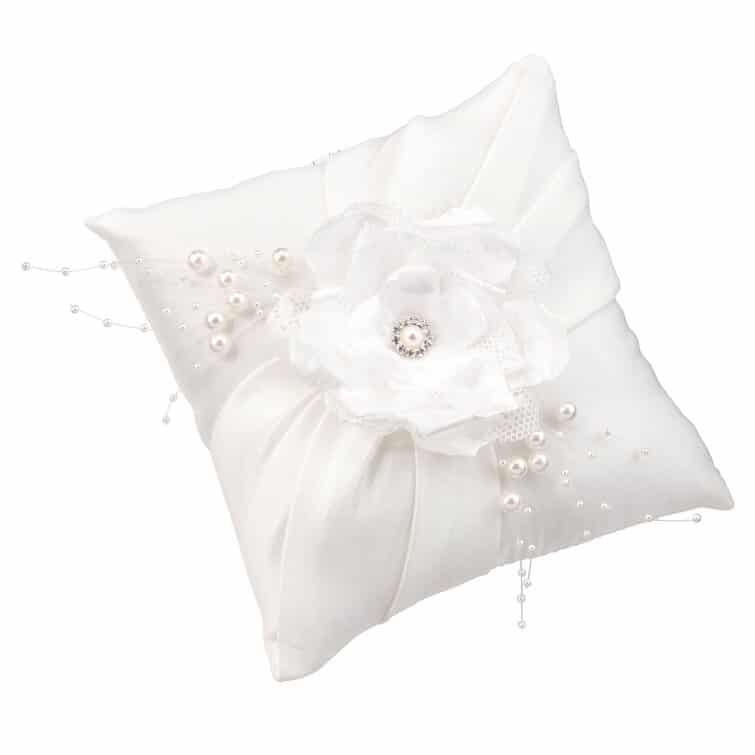 Rose & Crystals – Ring Cushion – Creative Glams