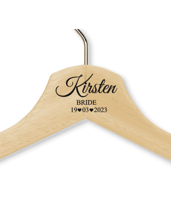 Kirsten's Natural Wood Hanger - Child