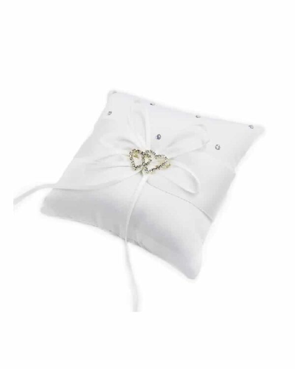 Entwined Hearts - Ring Cushion