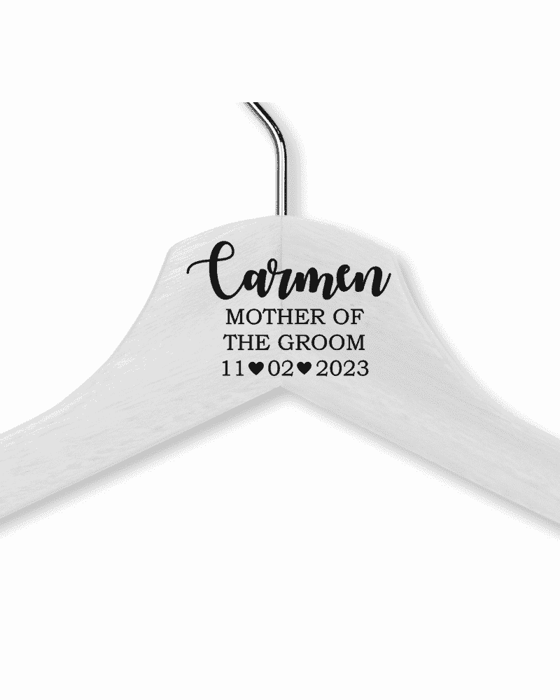Carmen's White Wood Hanger - Adult