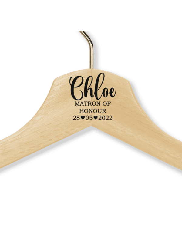 Chloe's Natural Wood Hanger - Child