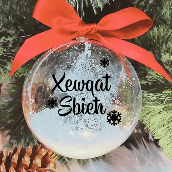 Xewqat Sbieħ - 10cm Acrylic Bauble