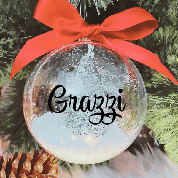 Grazzi - 10cm Acrylic Bauble