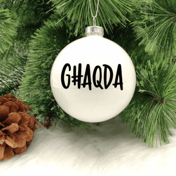 Għaqda - 8cm Glass Bauble