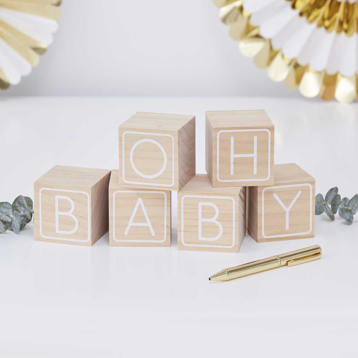 Building Blocks - Baby Shower Guest Book