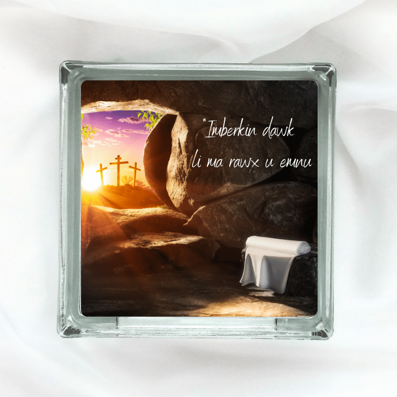 Imberkin Dawk Li Emmnu - Glass Block