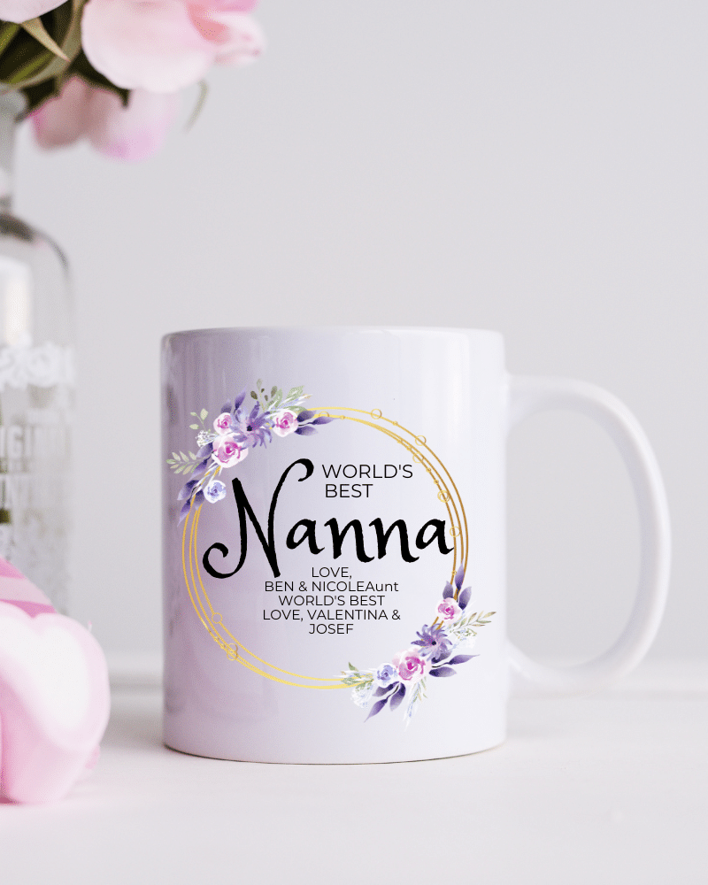 World's Best Nanna - Personalised Mug
