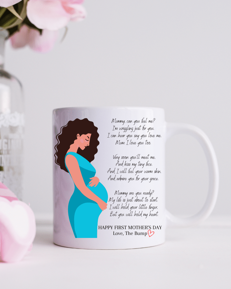Baby Bump Blue - Mug