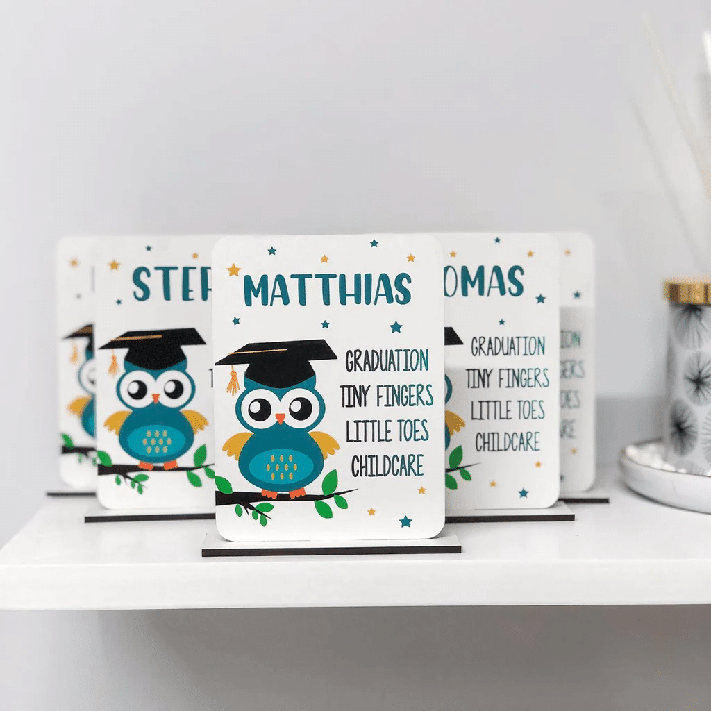 Graduation Owl - Standing Ornament