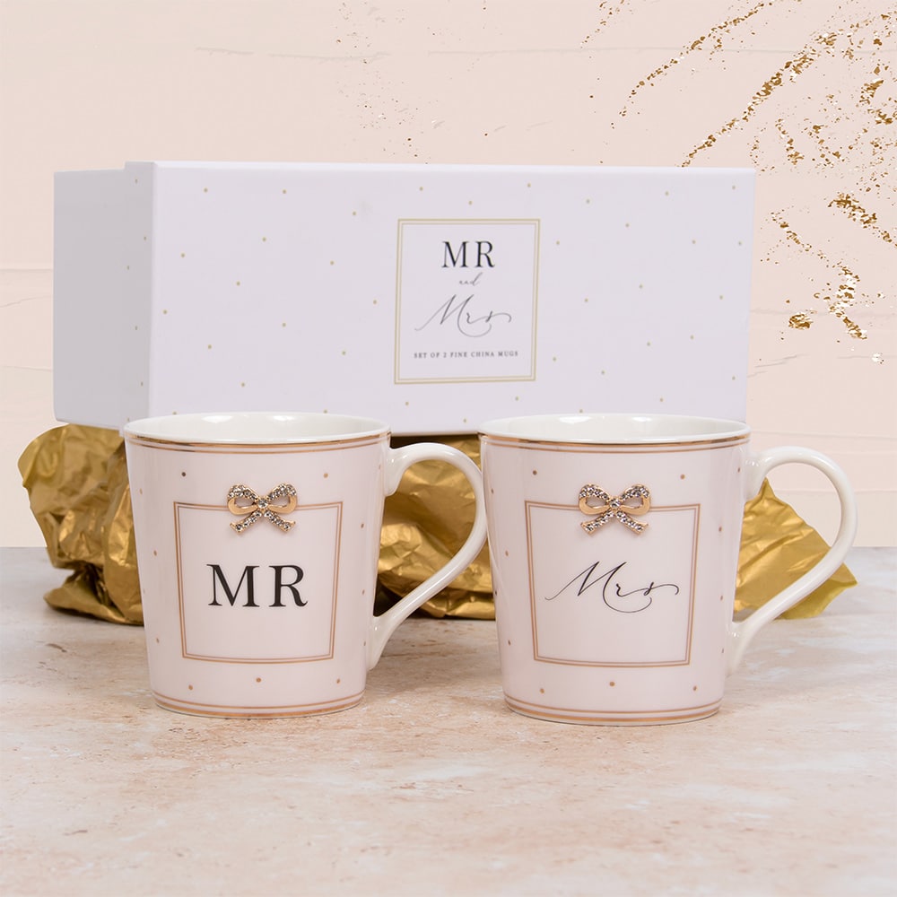 Mr & Mrs Mug Set