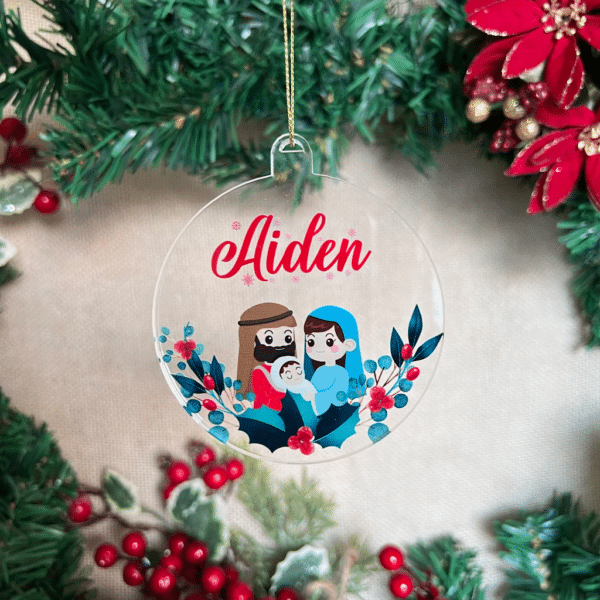 Nativity - Acrylic Ornament