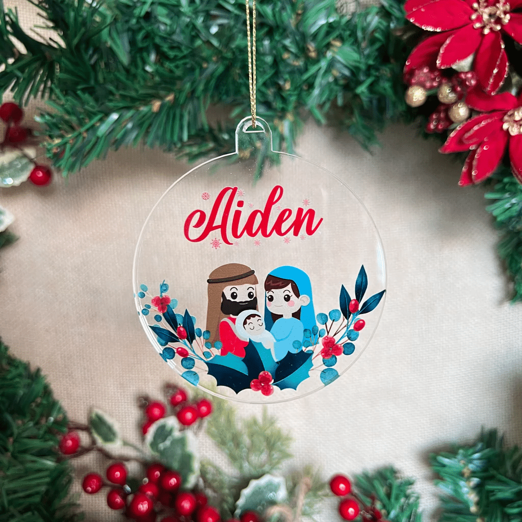 Nativity - Acrylic Ornament