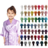 Junior Satin Dressing Gowns - 55 Colours (Age 10 to 16)