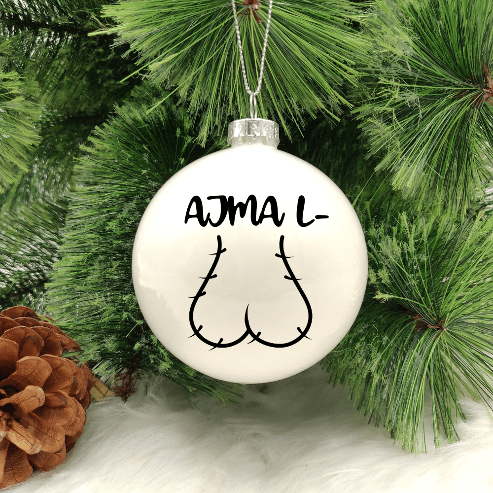 Ajma l - B ... - 8cm Glass Bauble