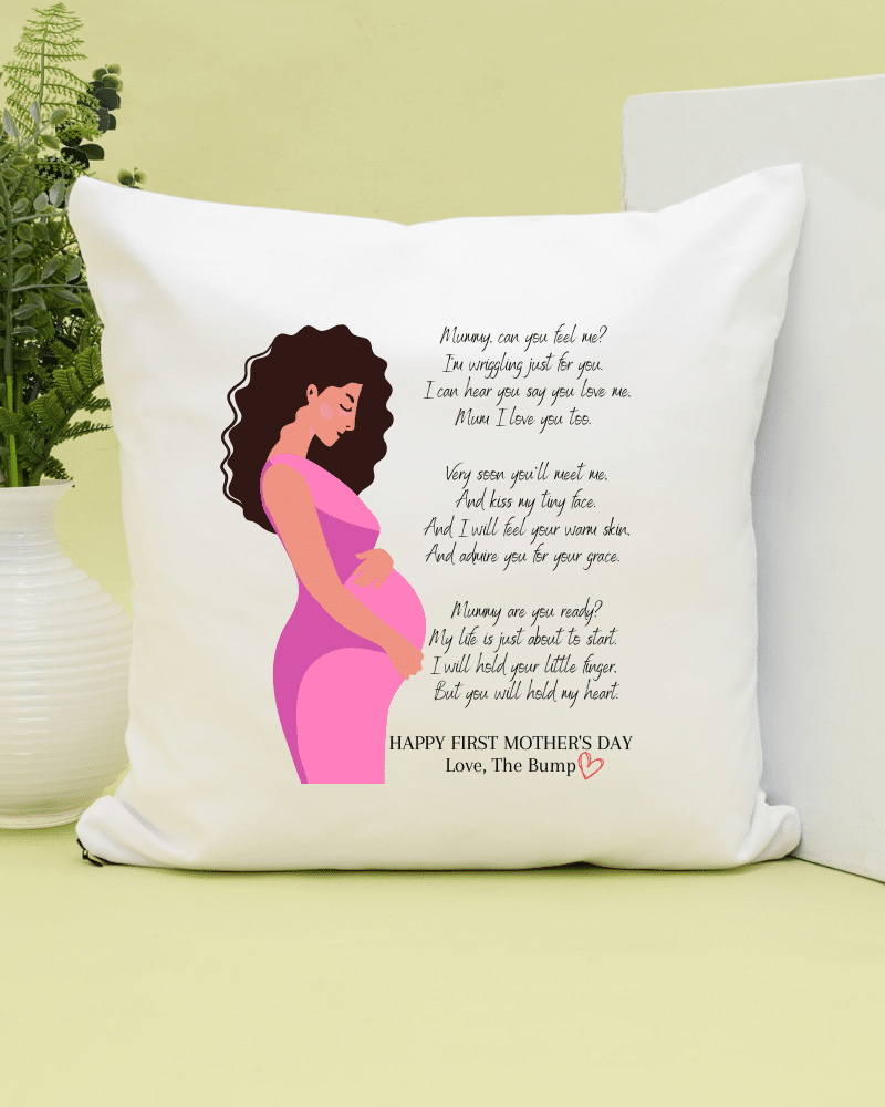 Baby Bump Pink - Cushion