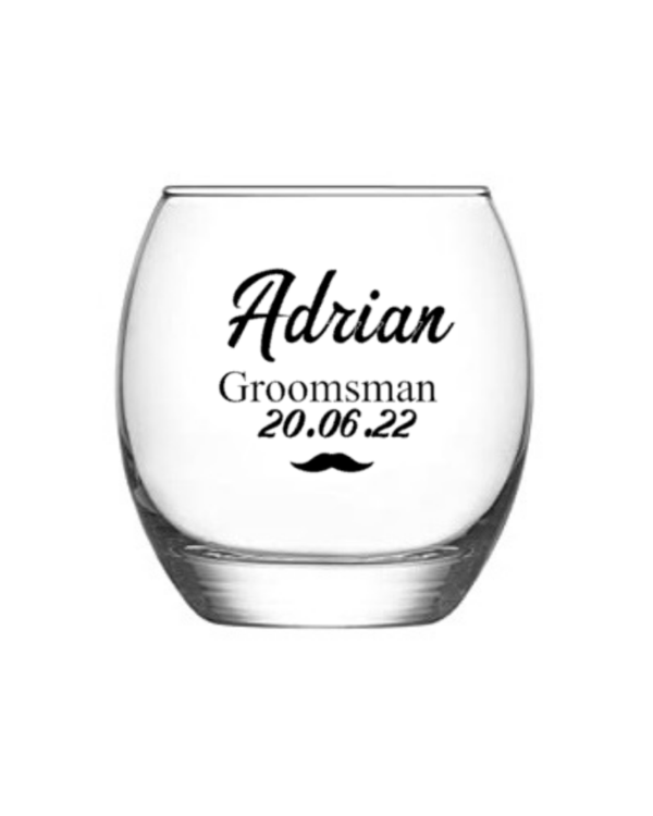 Adrian's Personalised Whiskey Glass