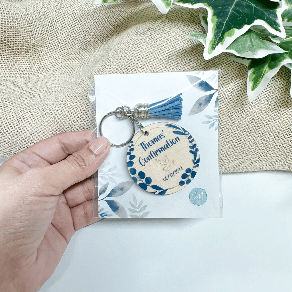 Blue Key Chain - Confirmation