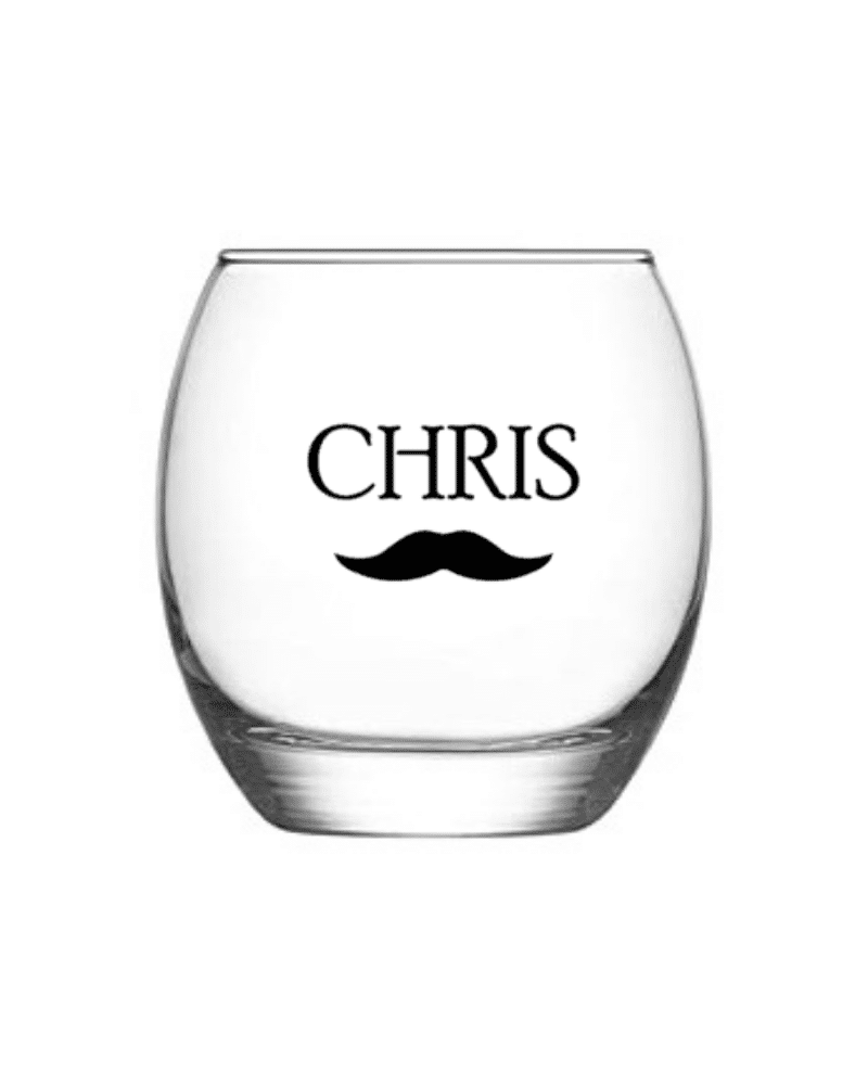 Chris's Personalised Whiskey Glass