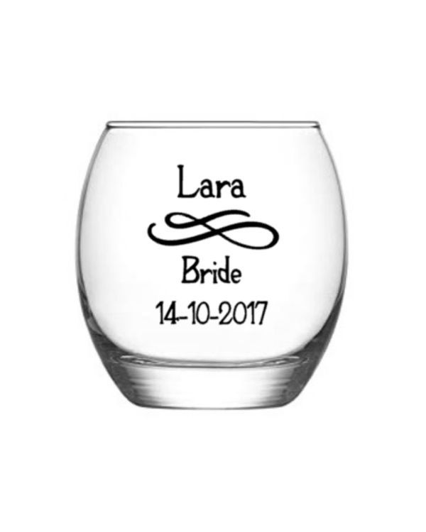 Lara's Personalised Whiskey Glass
