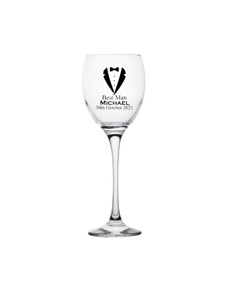 Michael's Personalised Wine Glass