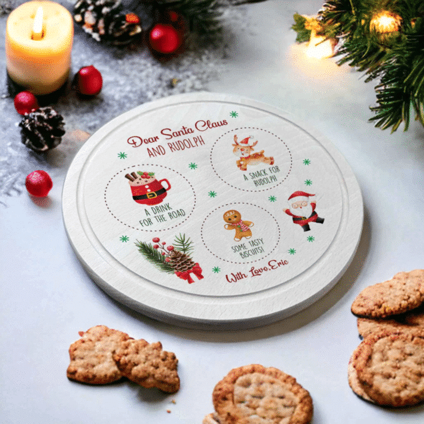 Santa's Personalised Wooden Board