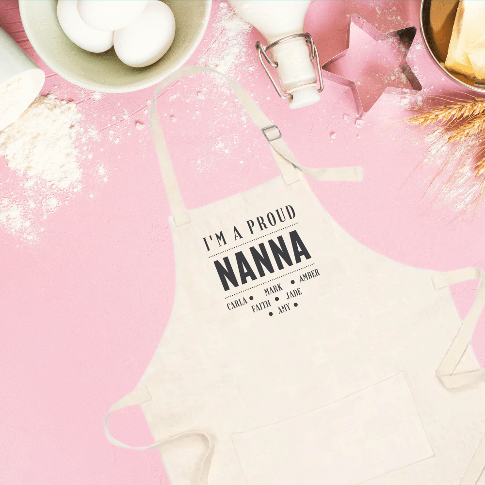 Proud Nanna - Personalised Apron