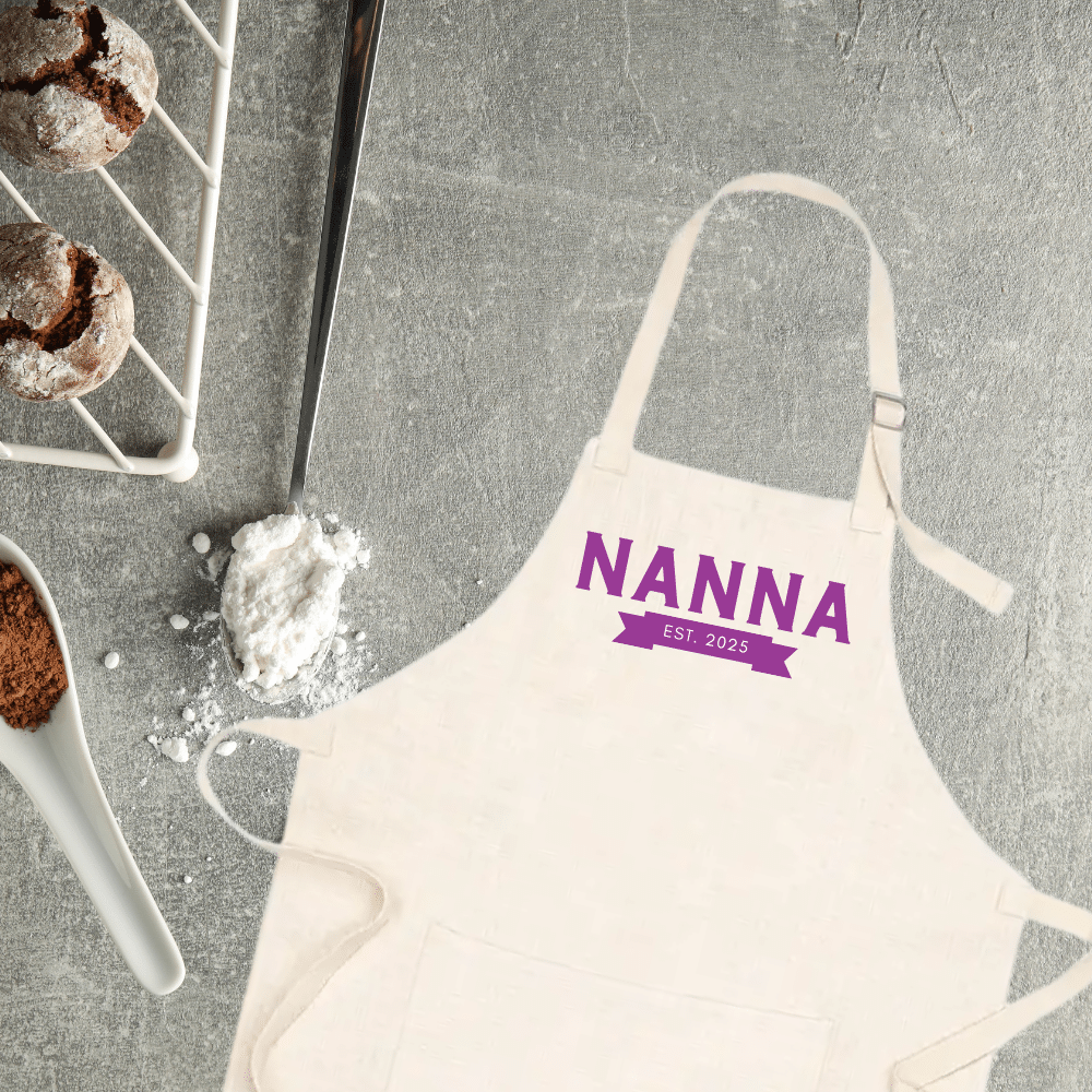 Nanna est - Personalised Apron