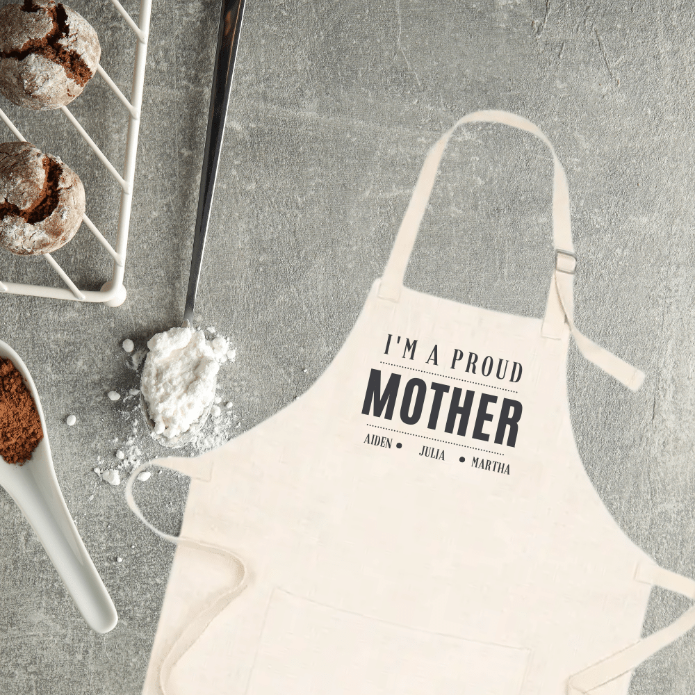 Proud Mother - Personalised Apron