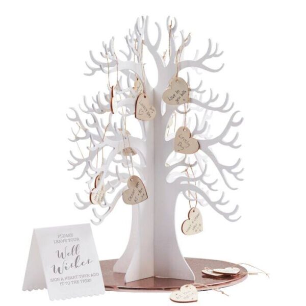 Guest Book - Wooden Wishing Tree Alternative - Image 2