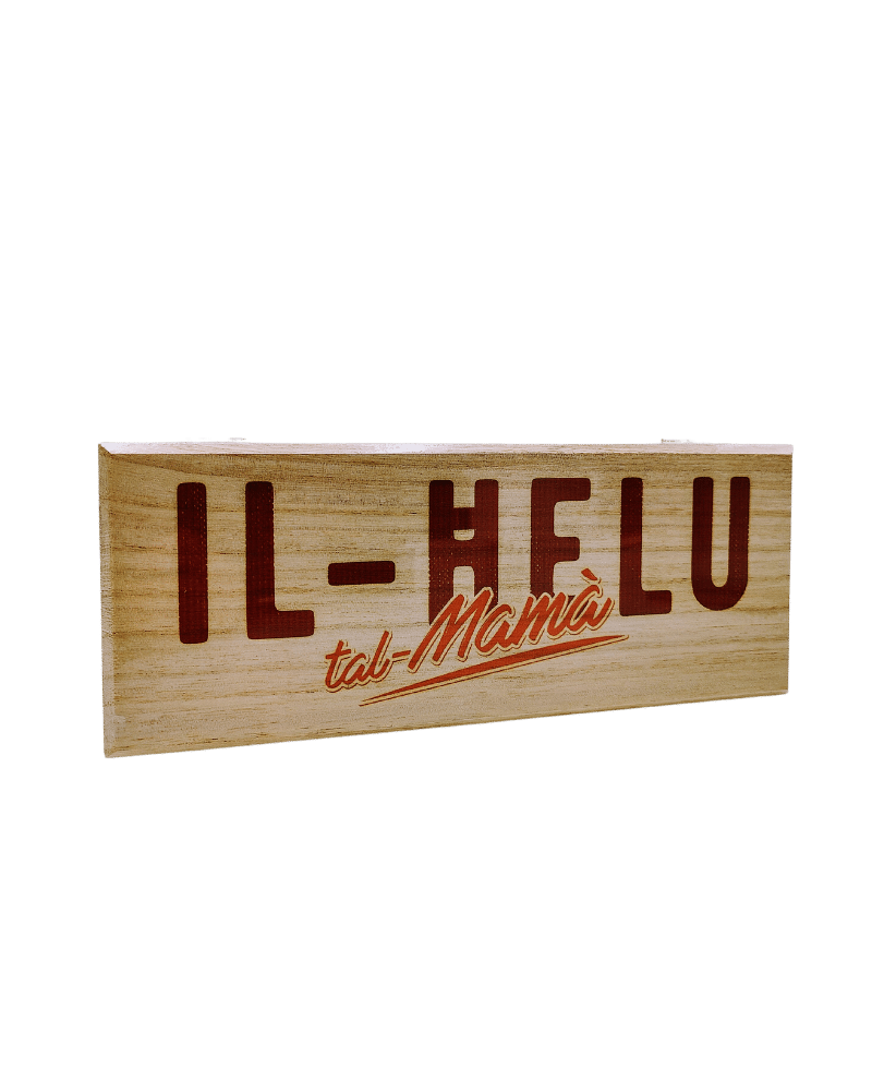 Il-Ħelu Tal-Mama - Wooden Box