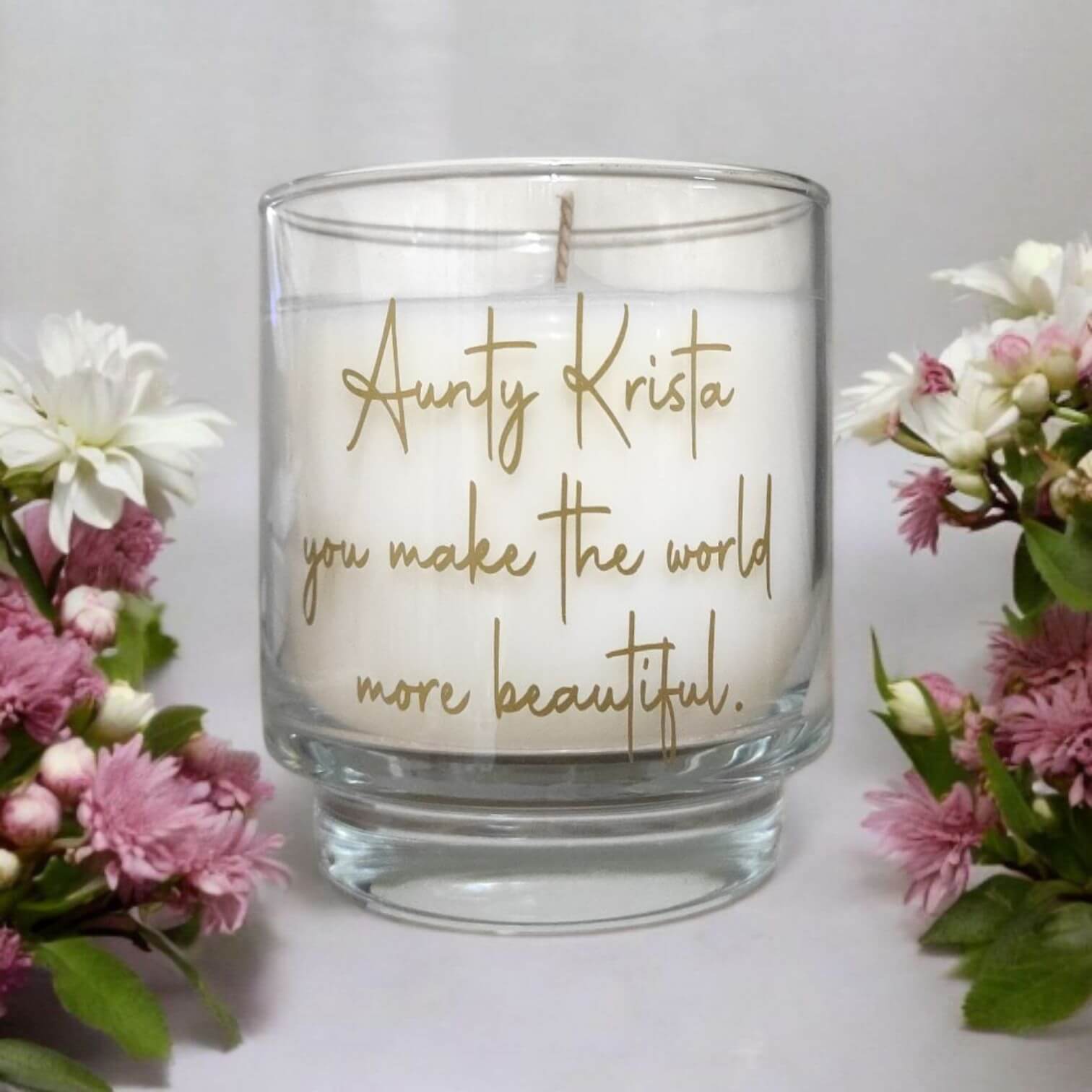 You Make The World…-225ml Massage Scented Candle