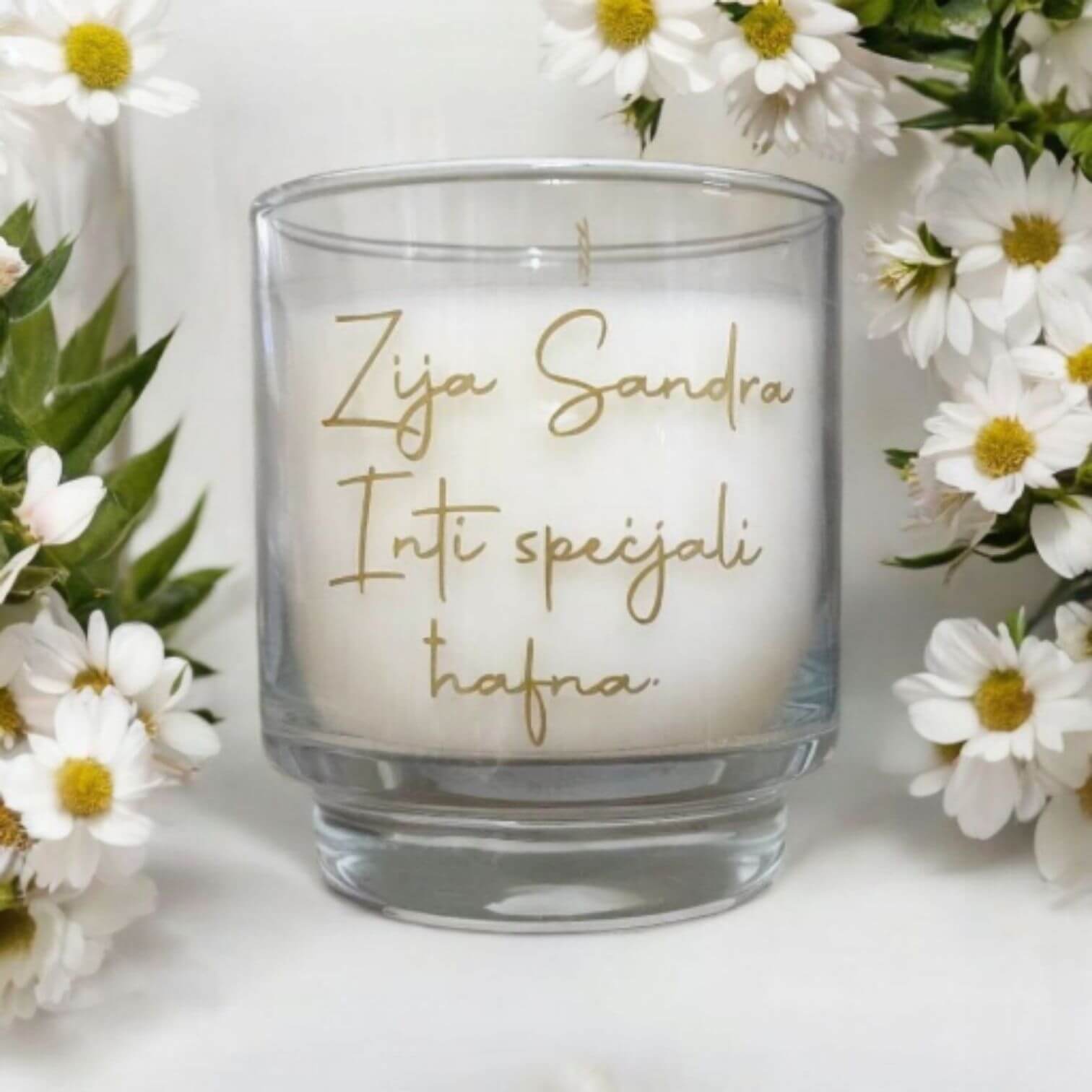 Inti Speċjali Ħafna – 225ml Personalised Massage Scented Candle