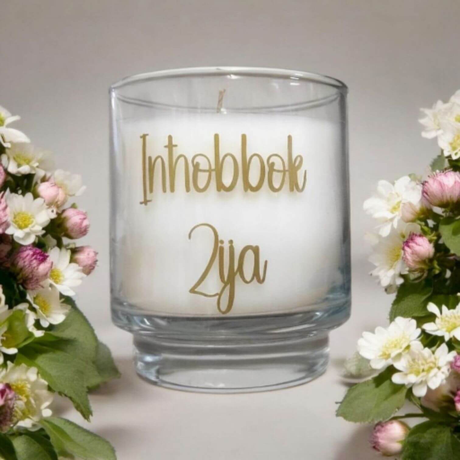 Inħobbok Zija – 225ml Massage Scented Candle