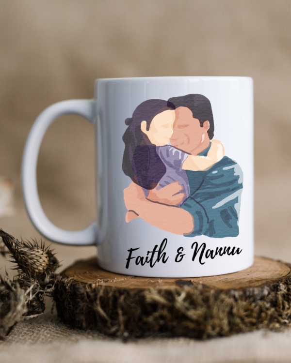 Girl Personalised Name & ... - Mug