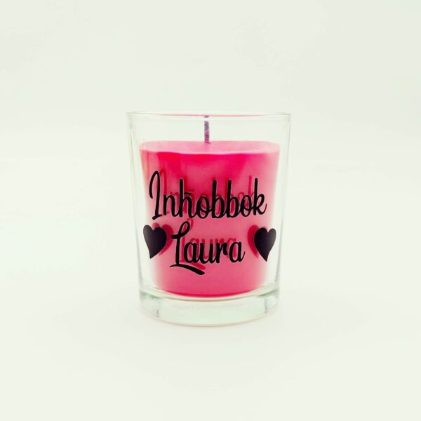 Inħobbok… Personalised Candle 175ml