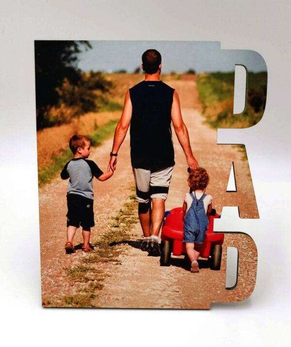 DAD - Vertical Personalised Photo Frame