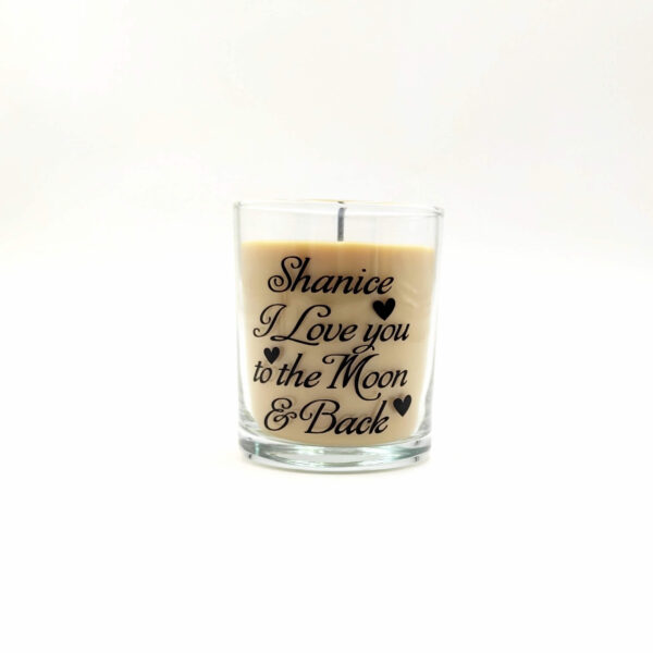 I Love You To The Moon…- 175ml Personalised Candle