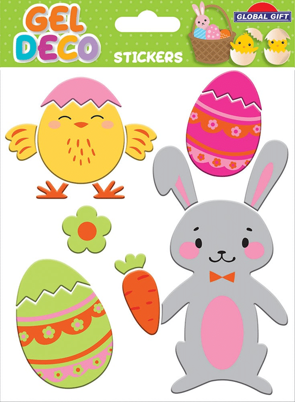 Easter Gel Stickers