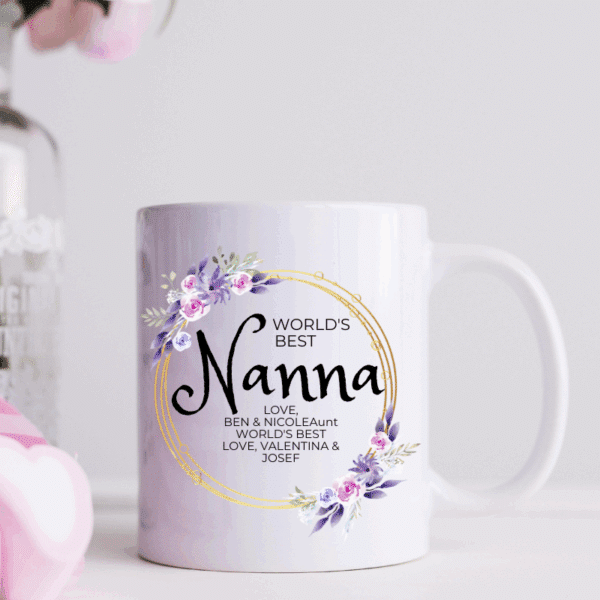 World's Best Nanna - Personalised Mug