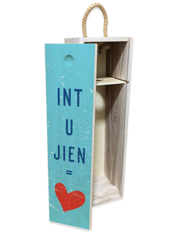 Int + Jien = - Pull Lid Wine Box