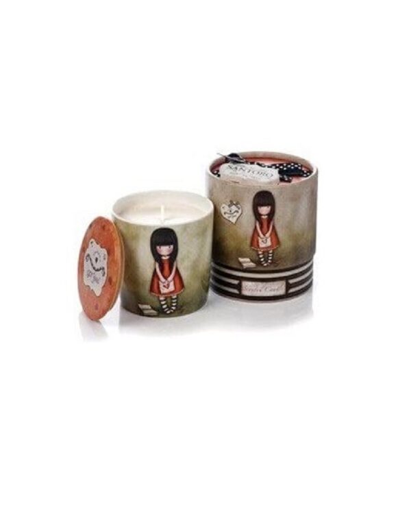 Gorjuss I Gave You My Heart - Santoro Porcelain Candle