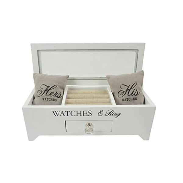 Watches & Ring Wooden Organizer