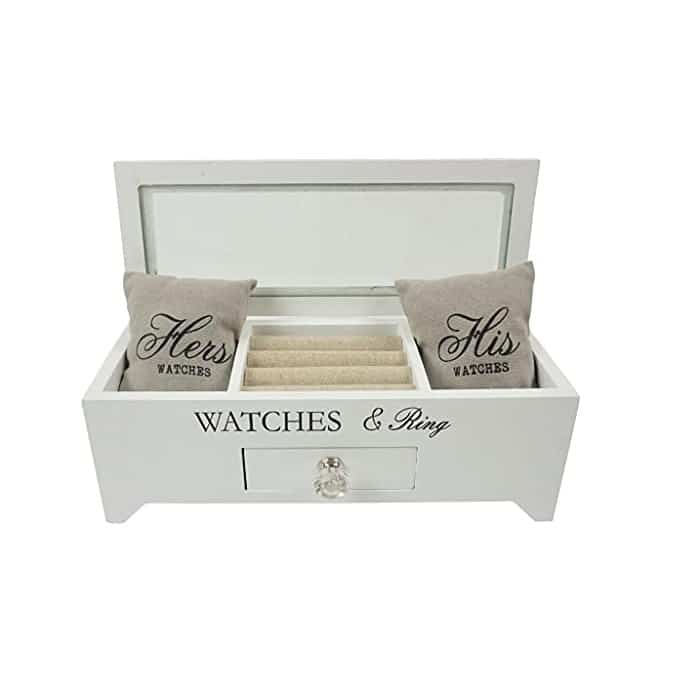 Watches & Ring Wooden Organizer