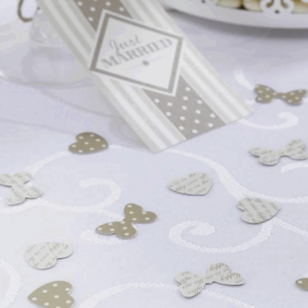 Heart & Butterfly Table Confetti