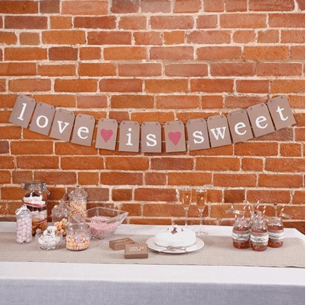 Love is Sweet Bunting