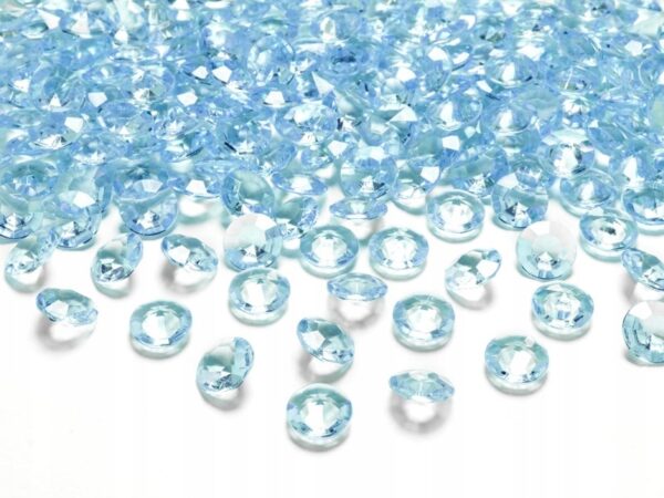 Blue Diamond Table Confetti