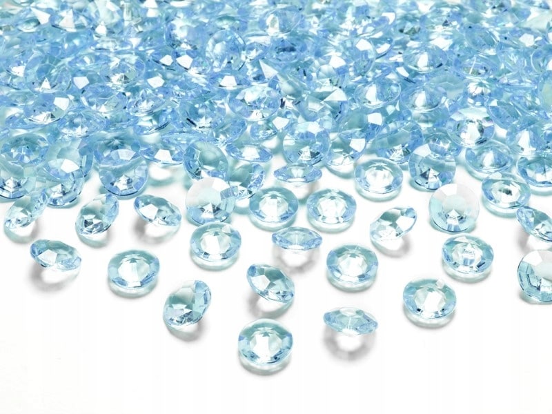 Blue Diamond Table Confetti