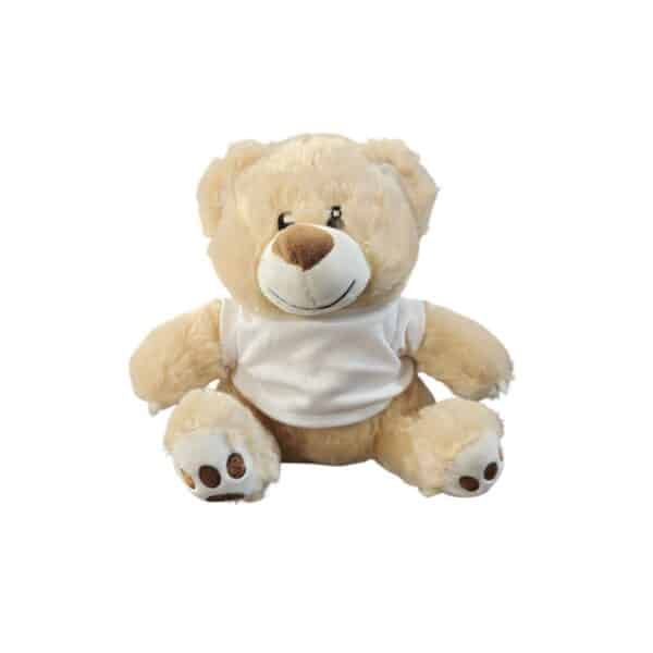 Plush Toy Personalised with Name - Cream Bear