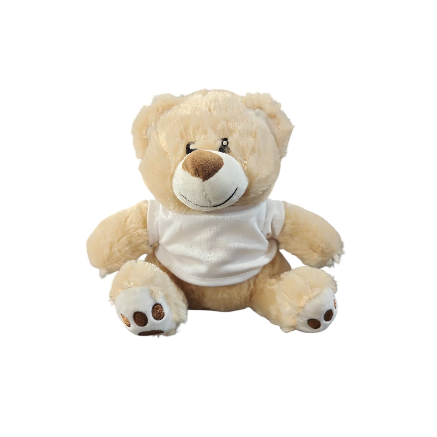 Plush Toy Personalised with Name - Cream Bear